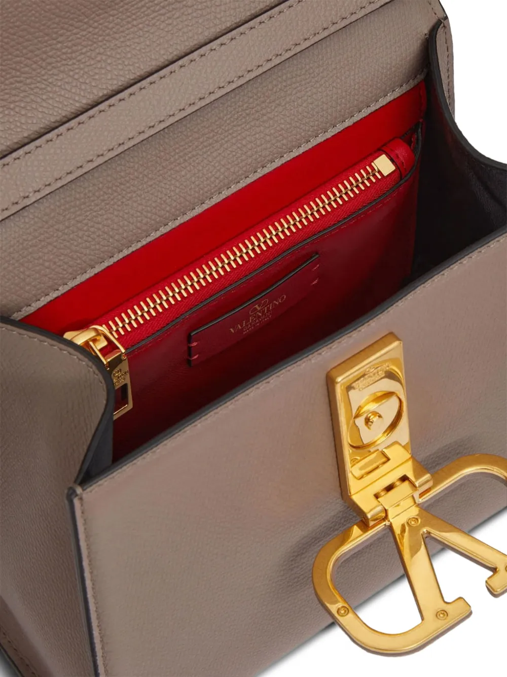 Valentino Garavani small VSLING tote bag Bruin
