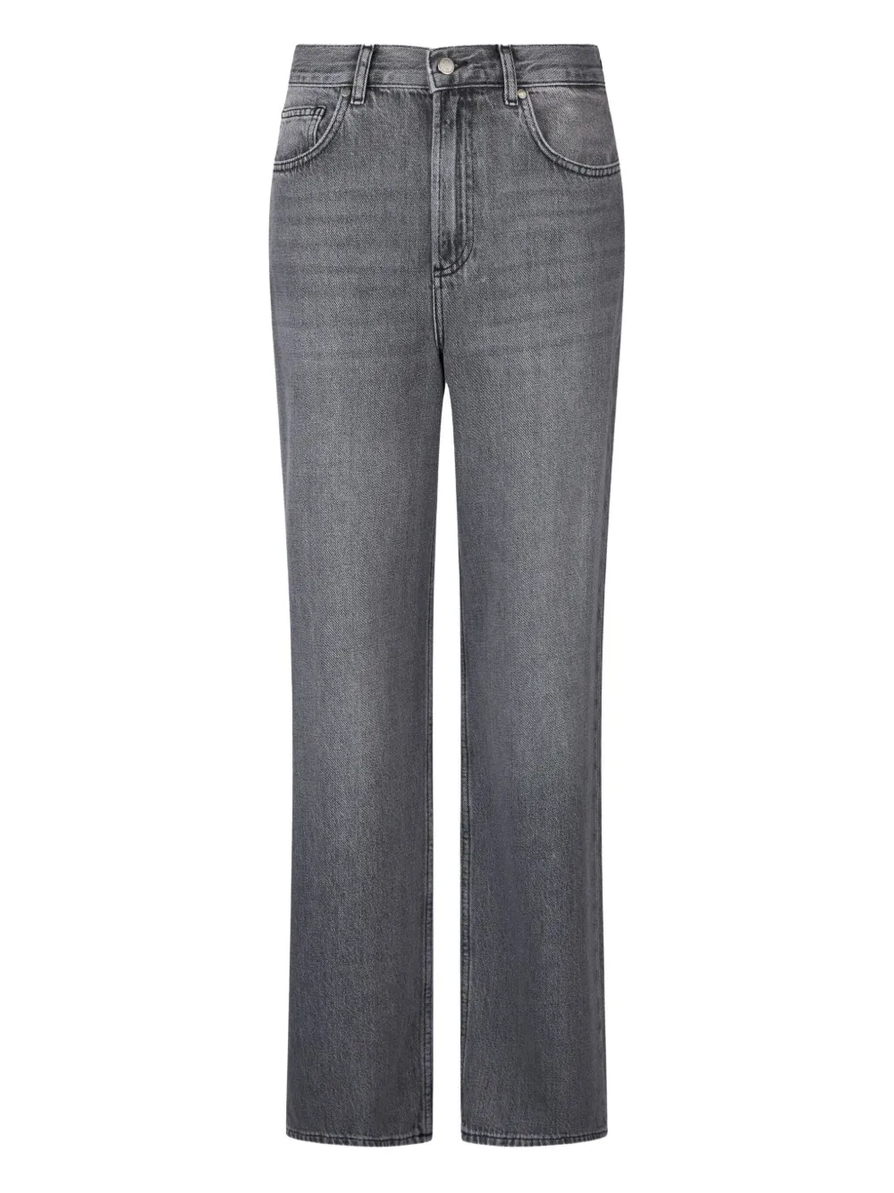 LIU JO high-rise wide-leg jeans Grijs