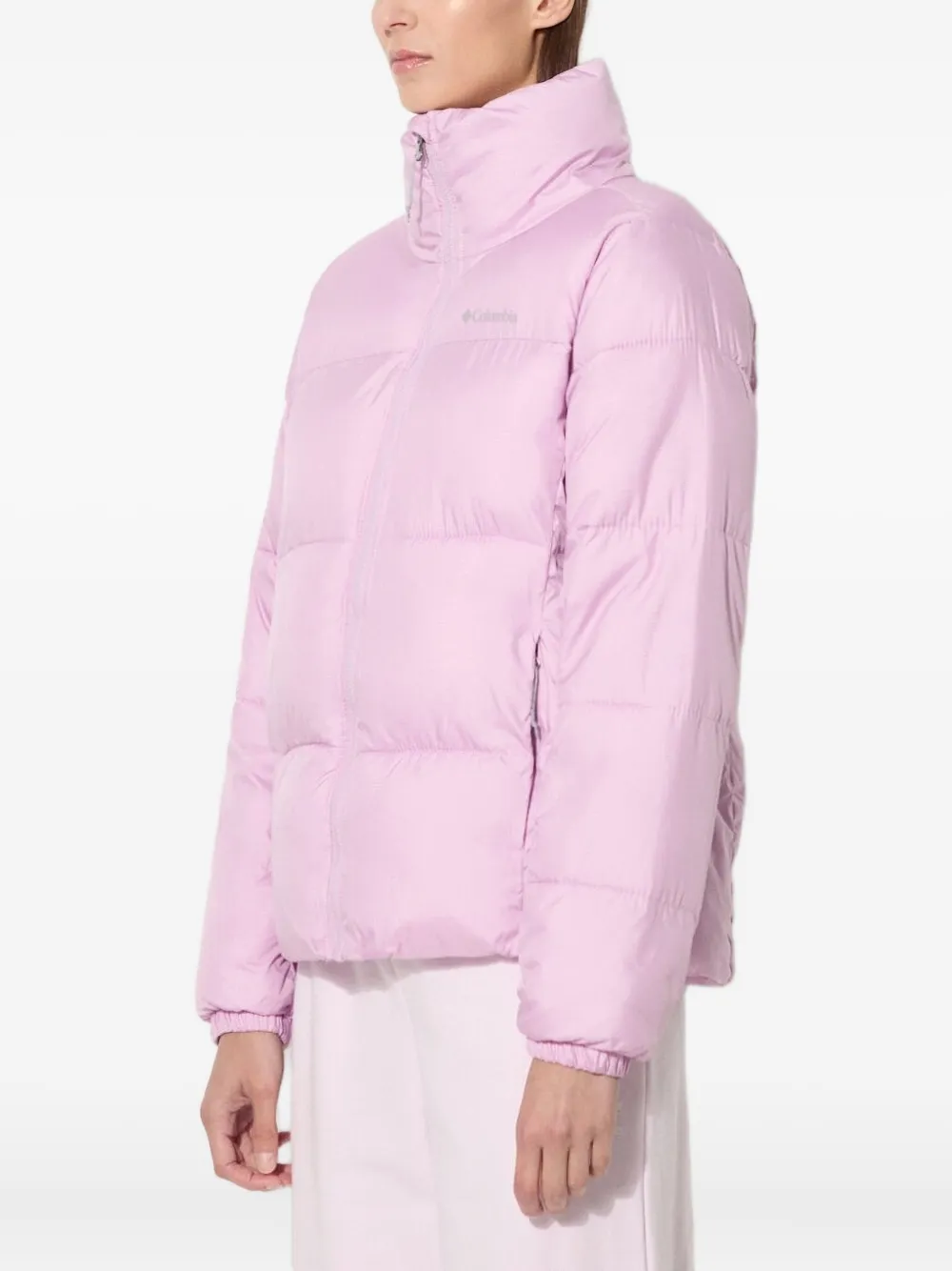 Columbia Puffect high-neck puffer jacket | Pink | Image 1