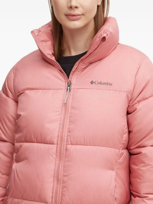 Columbia Puffect™ II Quilted Turtleneck Puffer Jacket | Pink