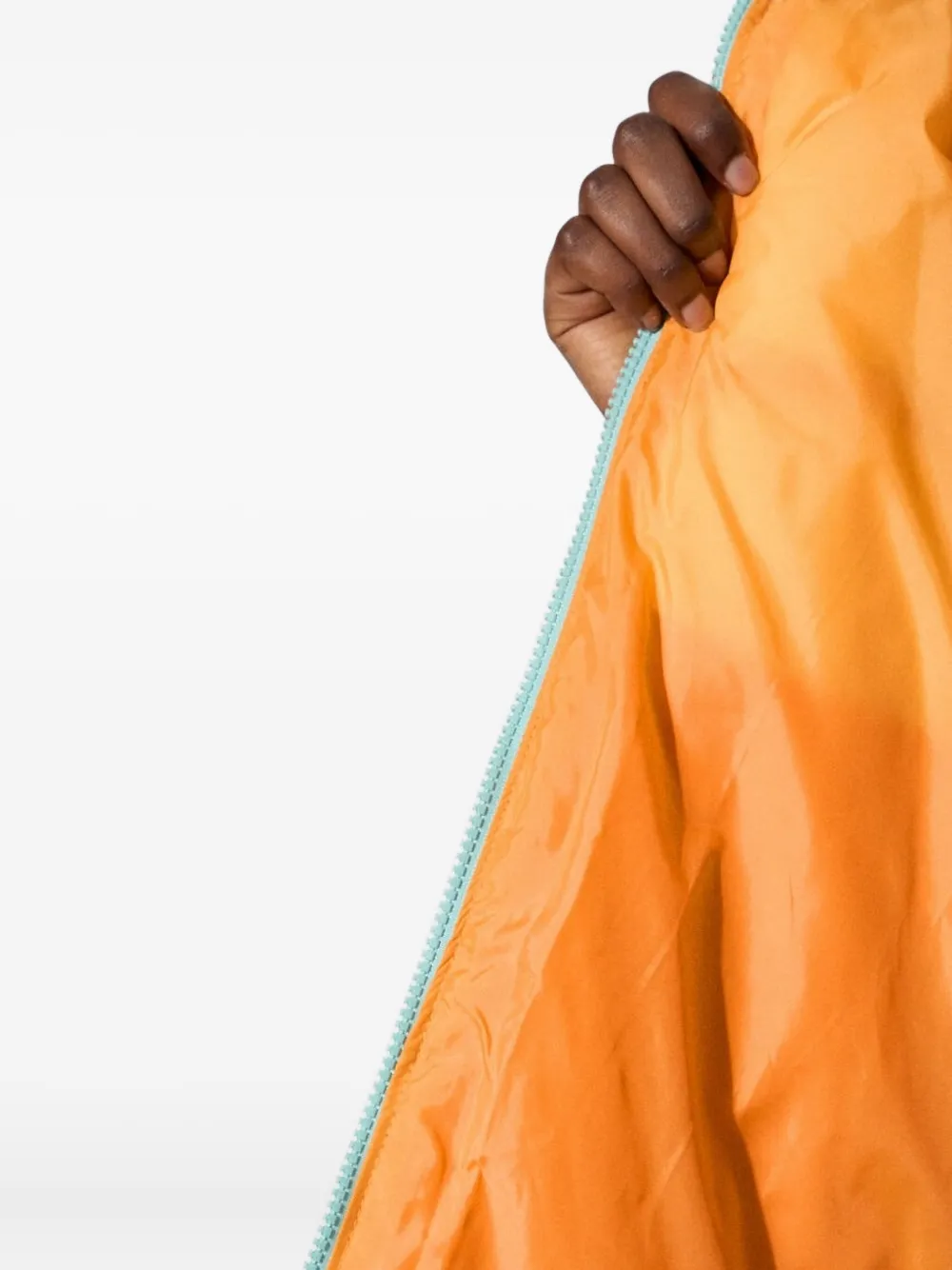 Columbia Driekleurig donsjack Oranje