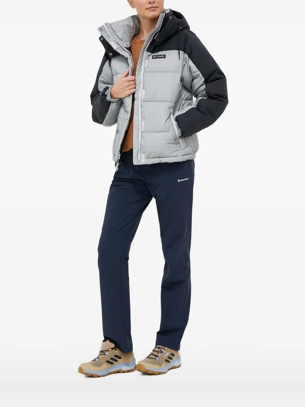 Columbia Snowqualmie™ hooded puffer jacket Grijs
