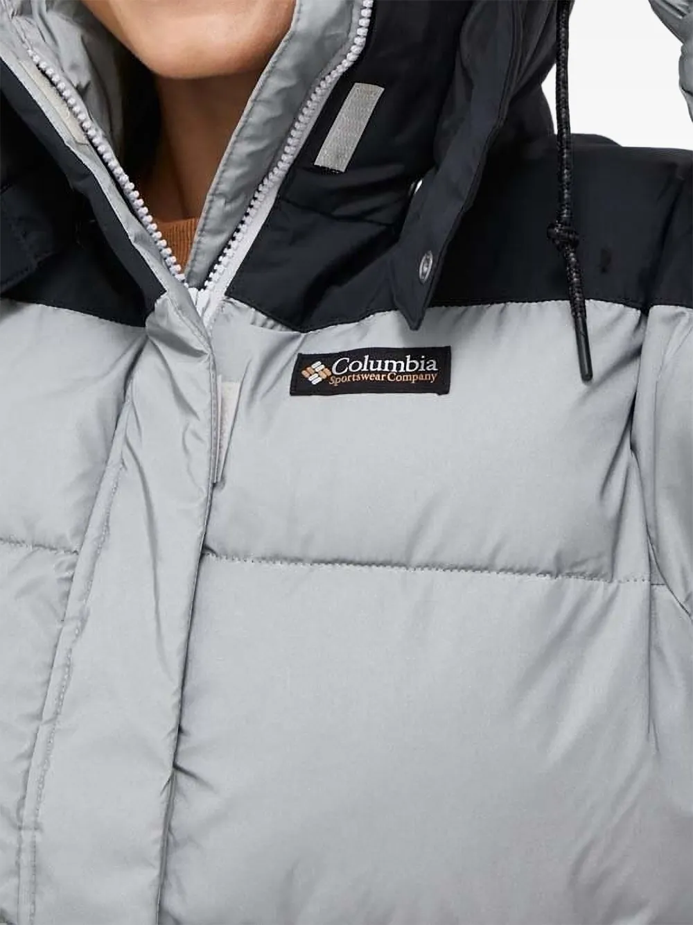 Columbia Snowqualmie™ donsjack met capuchon Grijs