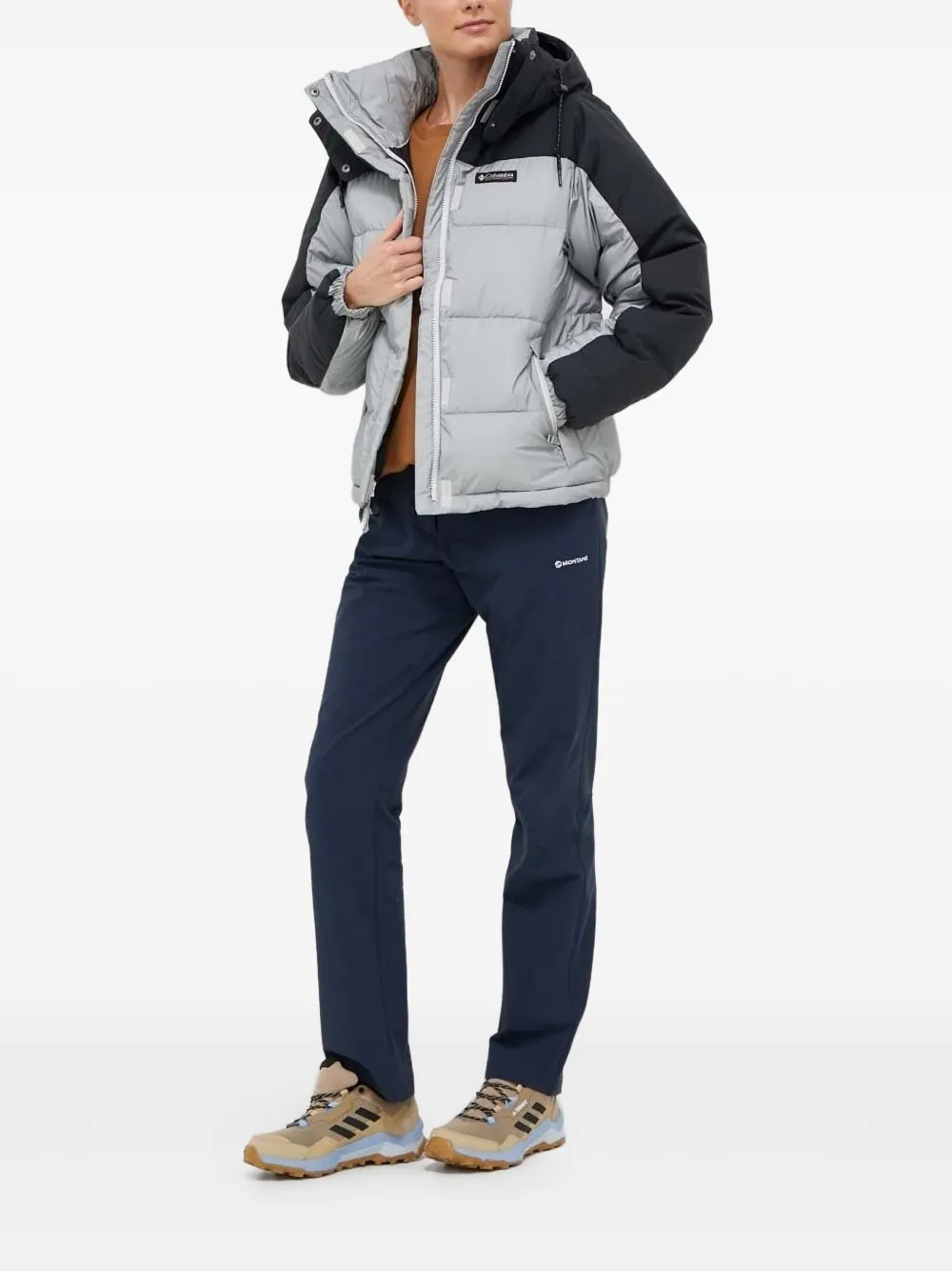 Columbia Snowqualmie™ donsjack met capuchon Grijs