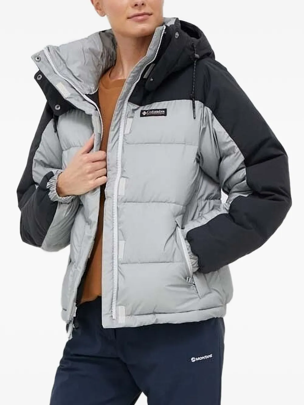 Columbia Snowqualmie™ donsjack met capuchon Grijs