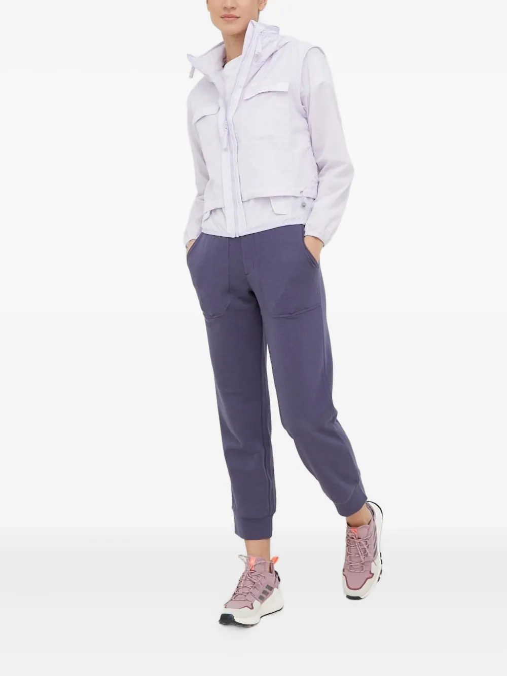 Columbia Jack met capuchon Paars