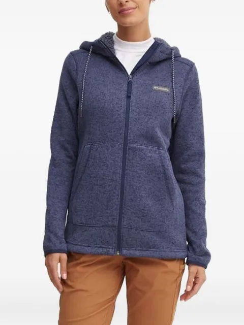 Columbia fleece-lined zip-up hoodie