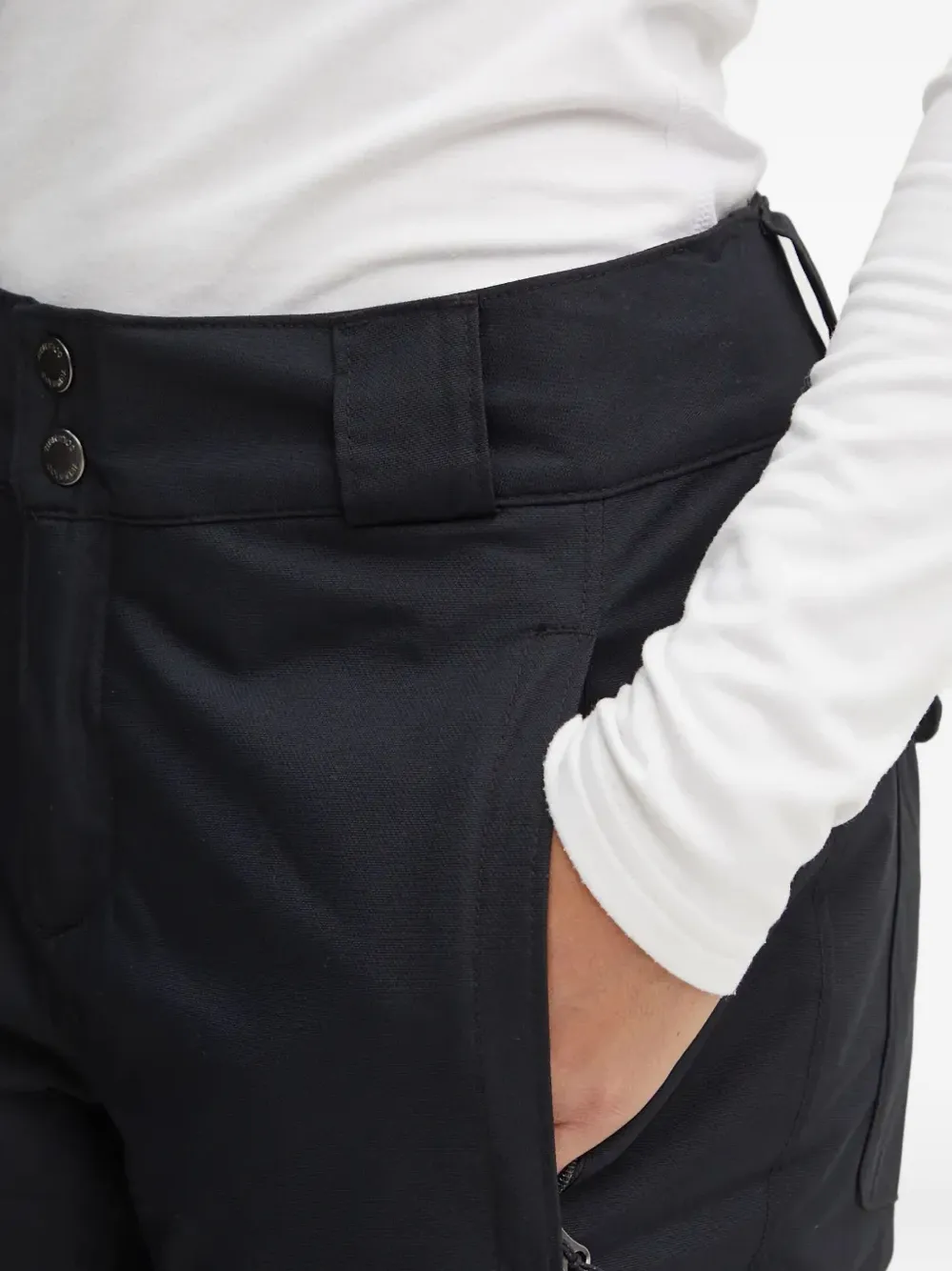 Columbia Skibroek met rits aan de zijkant Zwart