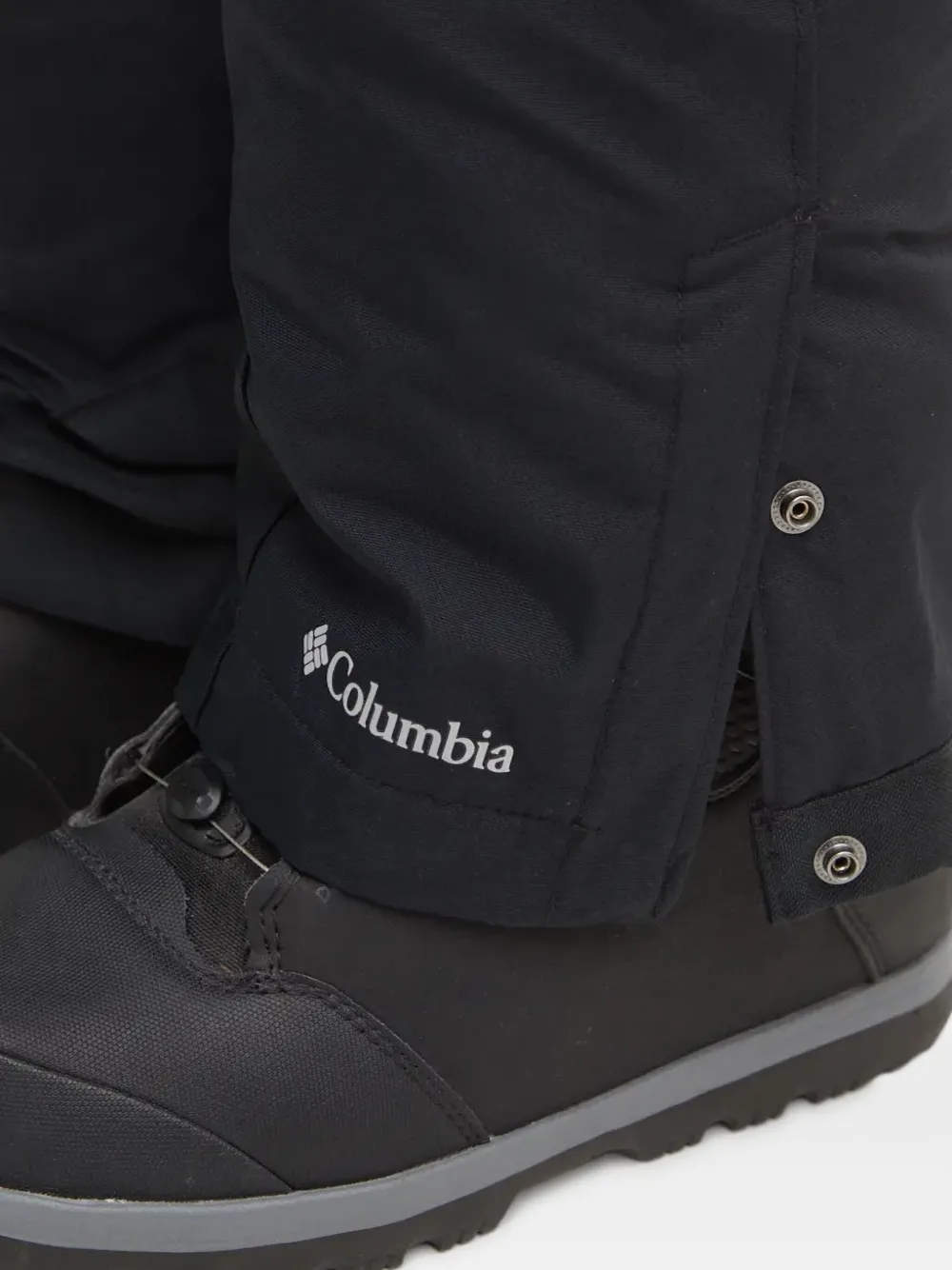 Columbia Skibroek met rits aan de zijkant Zwart