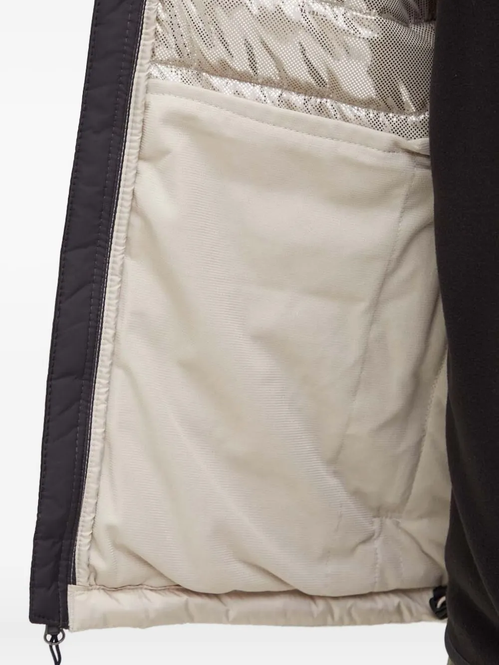 Columbia hooded quilted padded jacket Groen