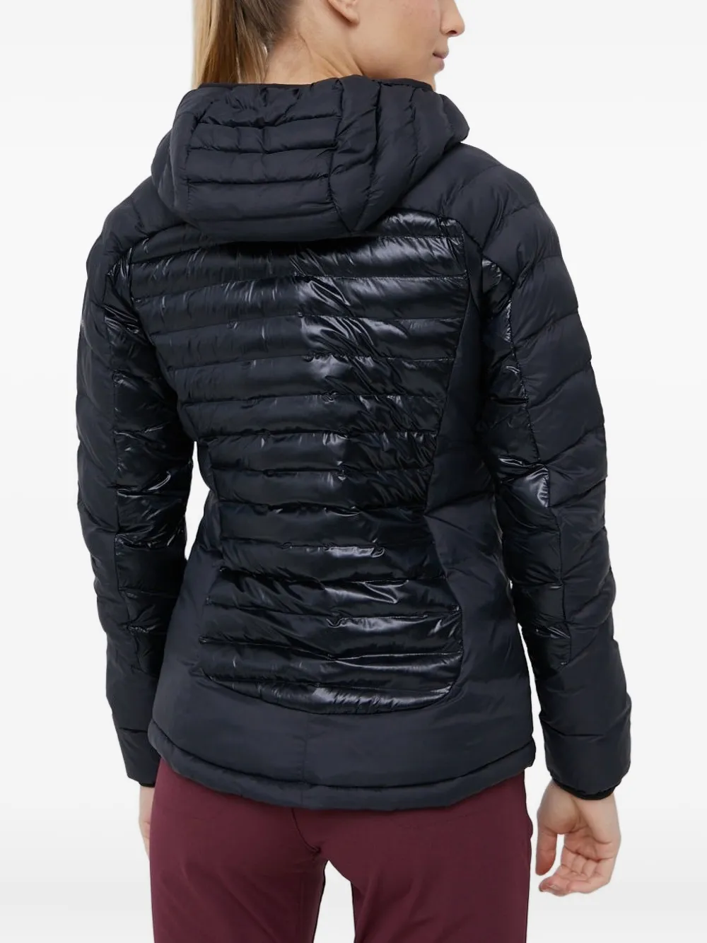 Columbia Labyrinth Loop donsjack met capuchon Zwart