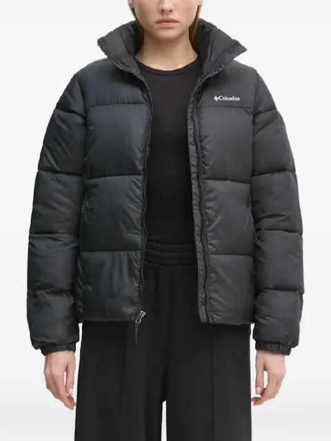 Columbia logo-detail puffer jacket