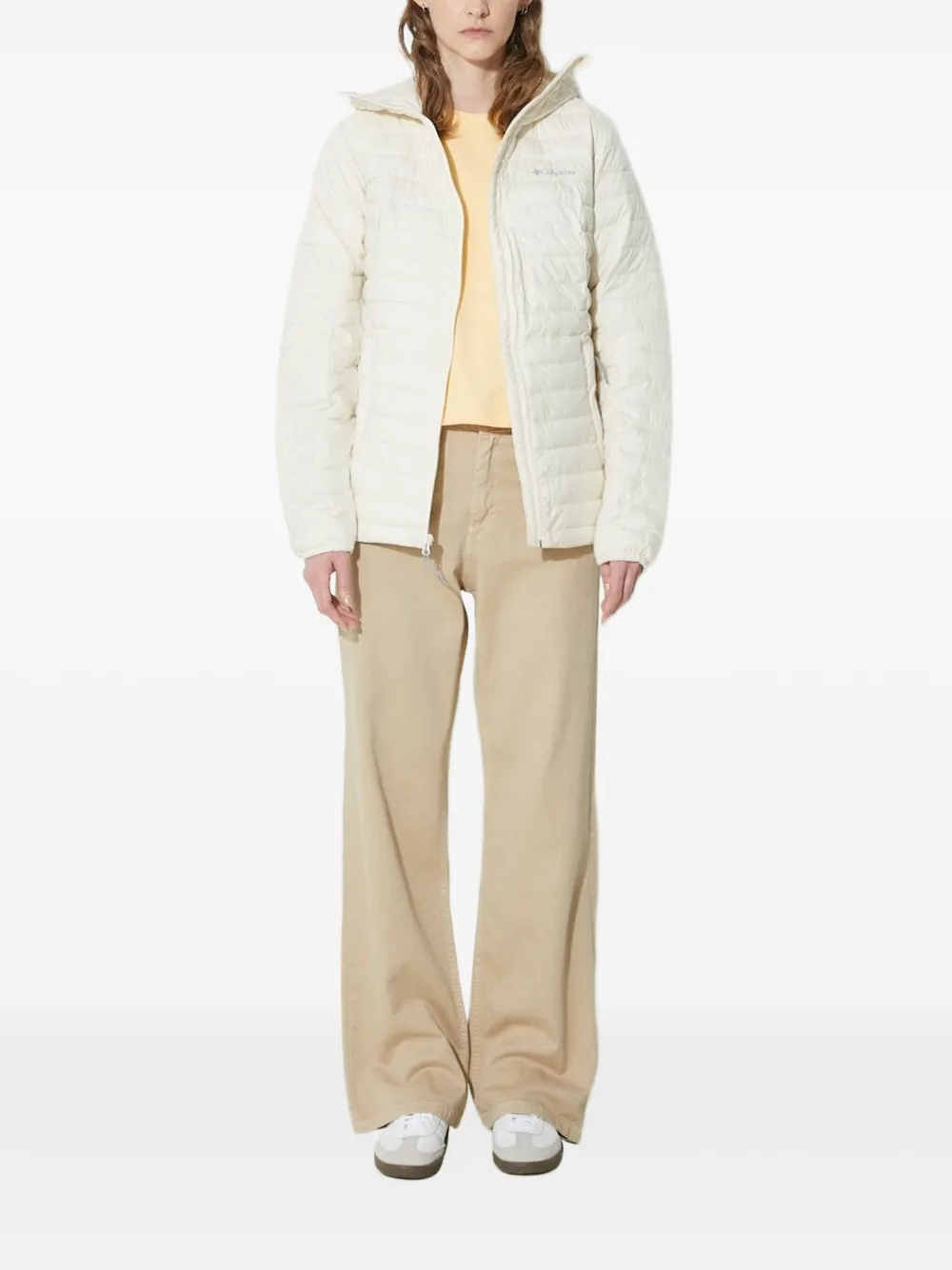 Columbia Silver Falls™ gewatteerd jack met capuchon - Wit