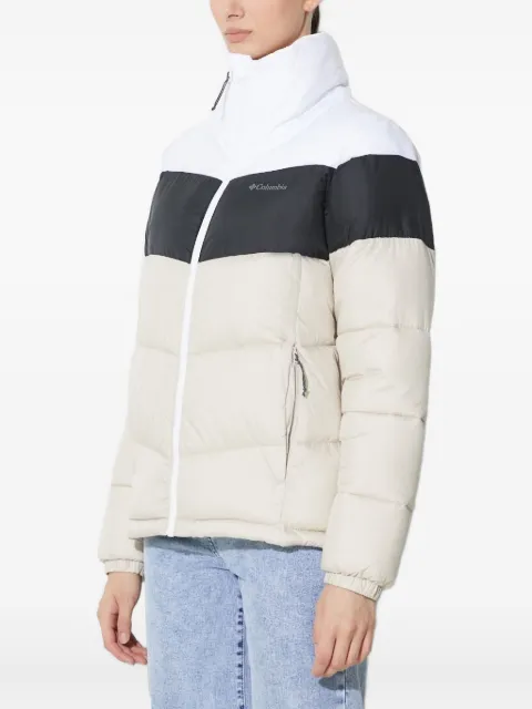 Columbia colour-block puffer jacket