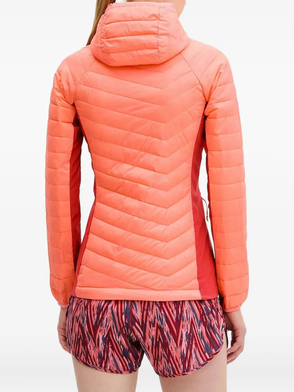 Columbia Powder Pass™ II gewatteerd jack met capuchon - Oranje