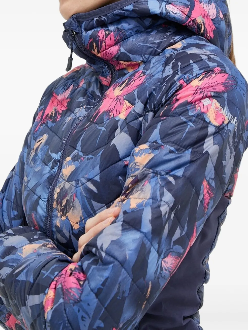 Columbia Powder Pass gewatteerd jack Blauw