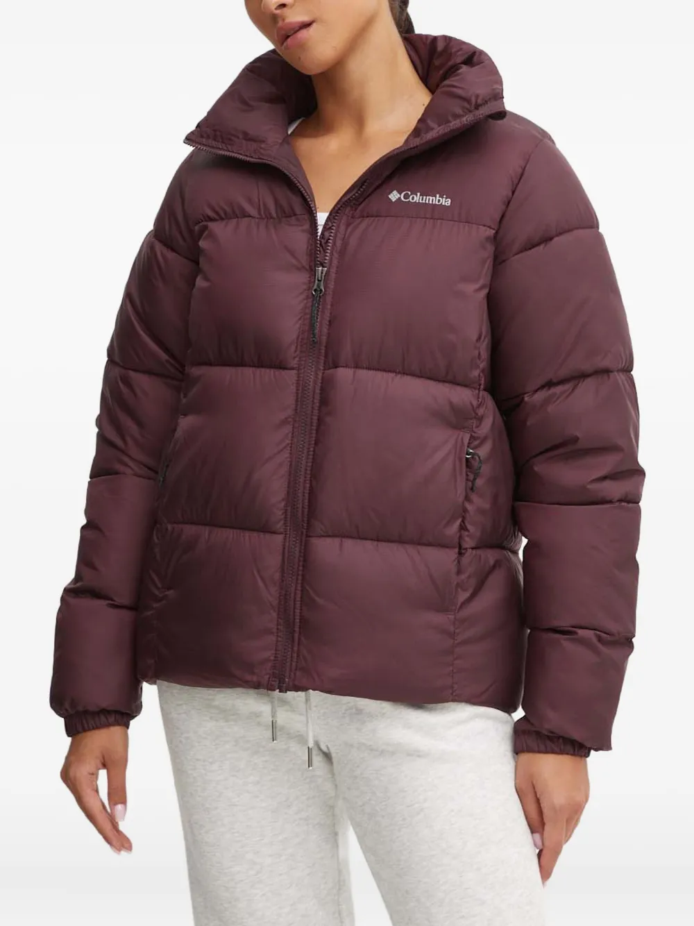 Columbia Puffect™ Ii Puffer Jacket In Burgundy