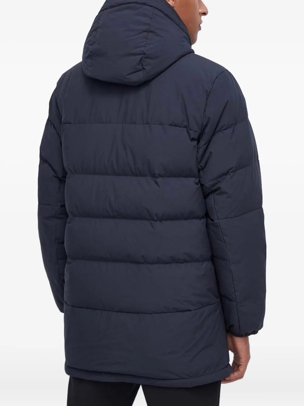 Columbia hooded puffer coat Blauw