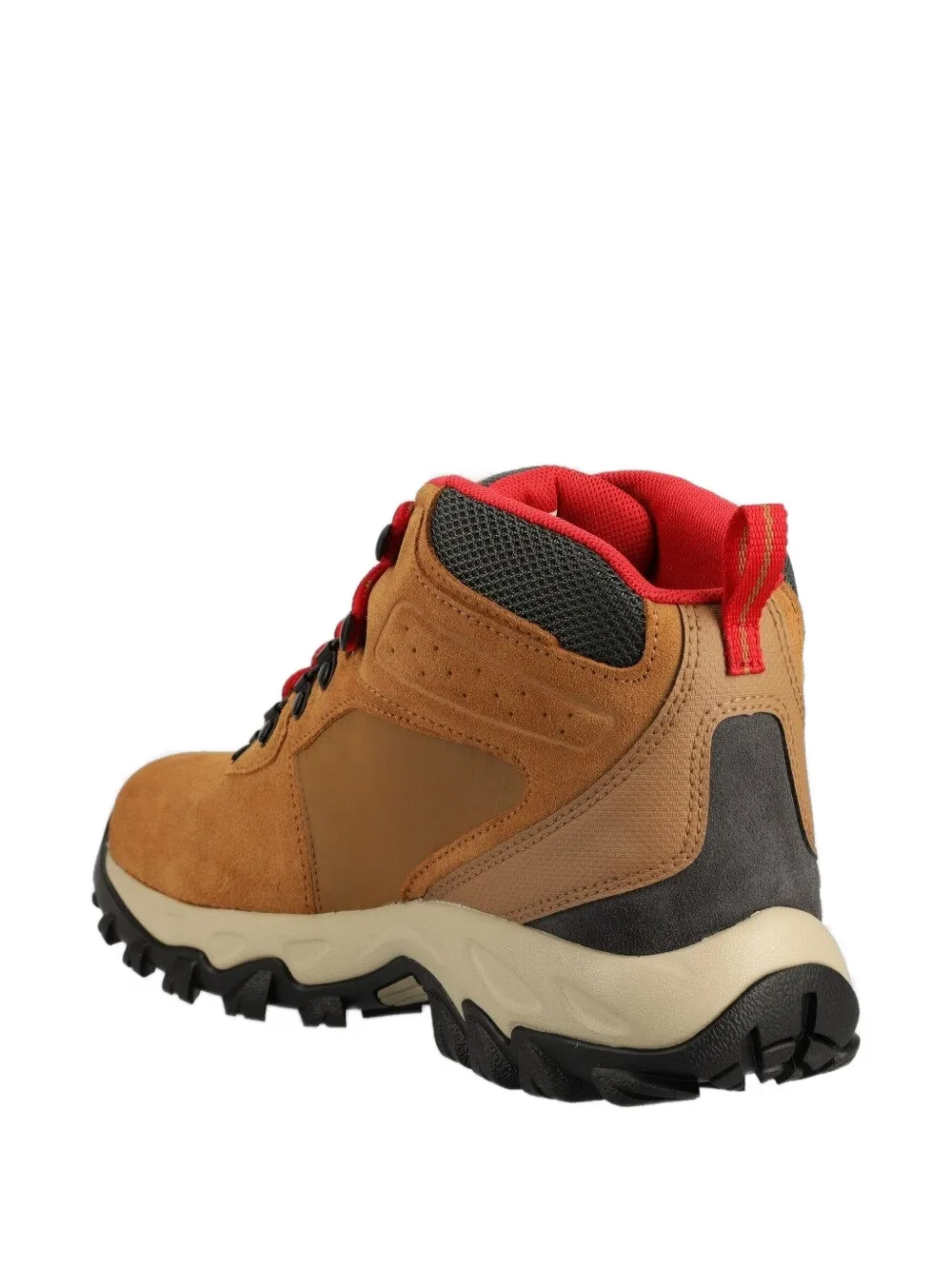 Columbia suede-leather red-laces hiking boots Brown