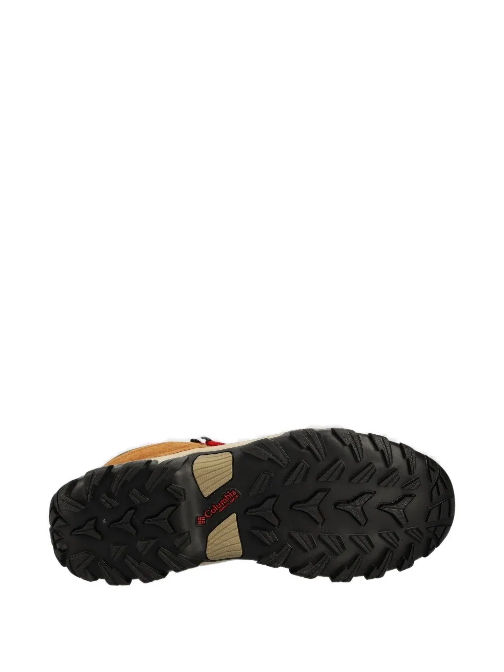 Columbia suede-leather red-laces hiking boots Brown