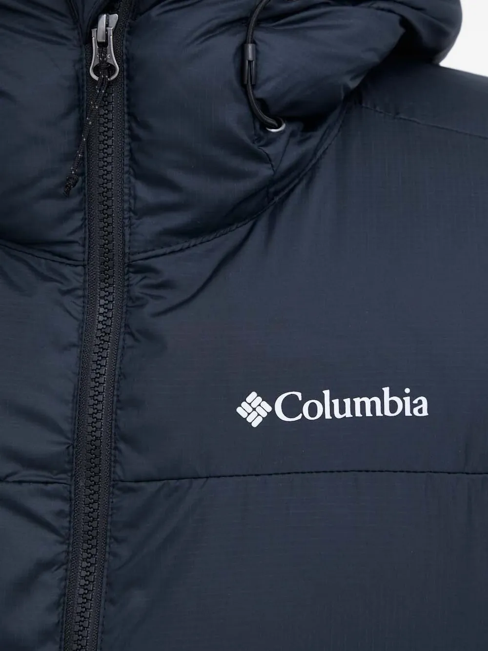 Columbia hooded puffer jacket Blauw