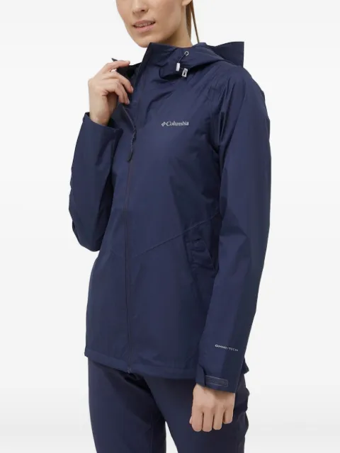 Columbia hooded zip-front jacket