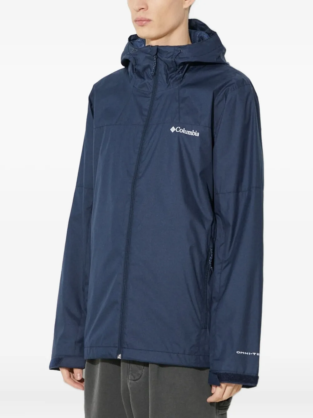 Columbia zip-fastening jacket Blauw