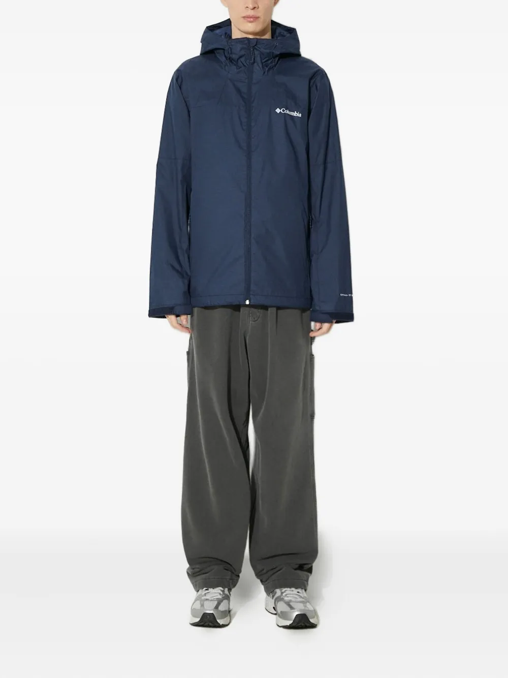 Columbia zip-fastening jacket Blauw