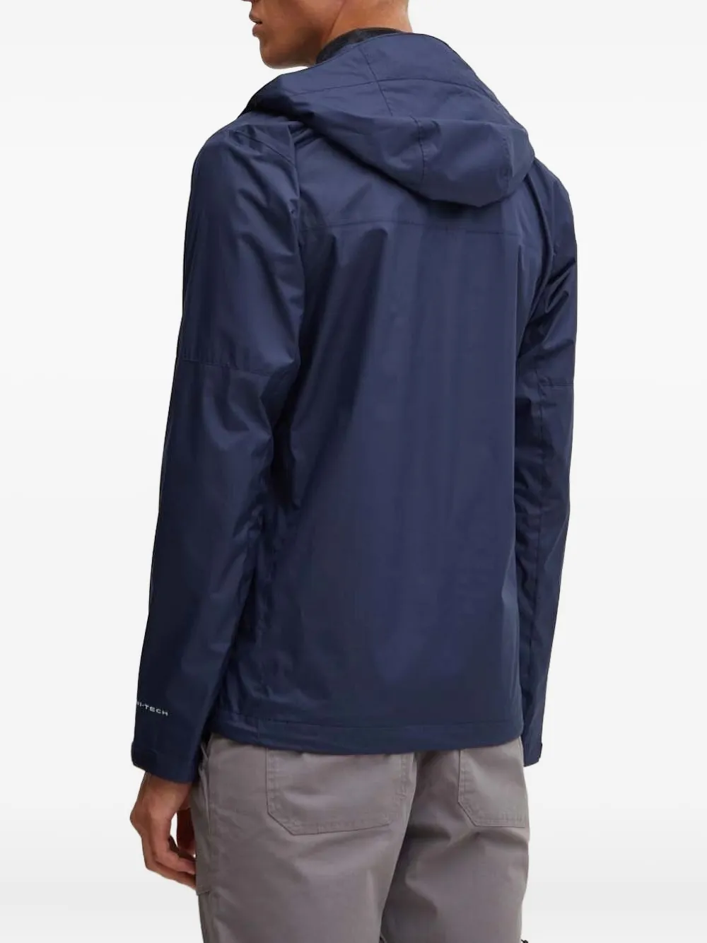 Columbia zip-fastening jacket Blauw