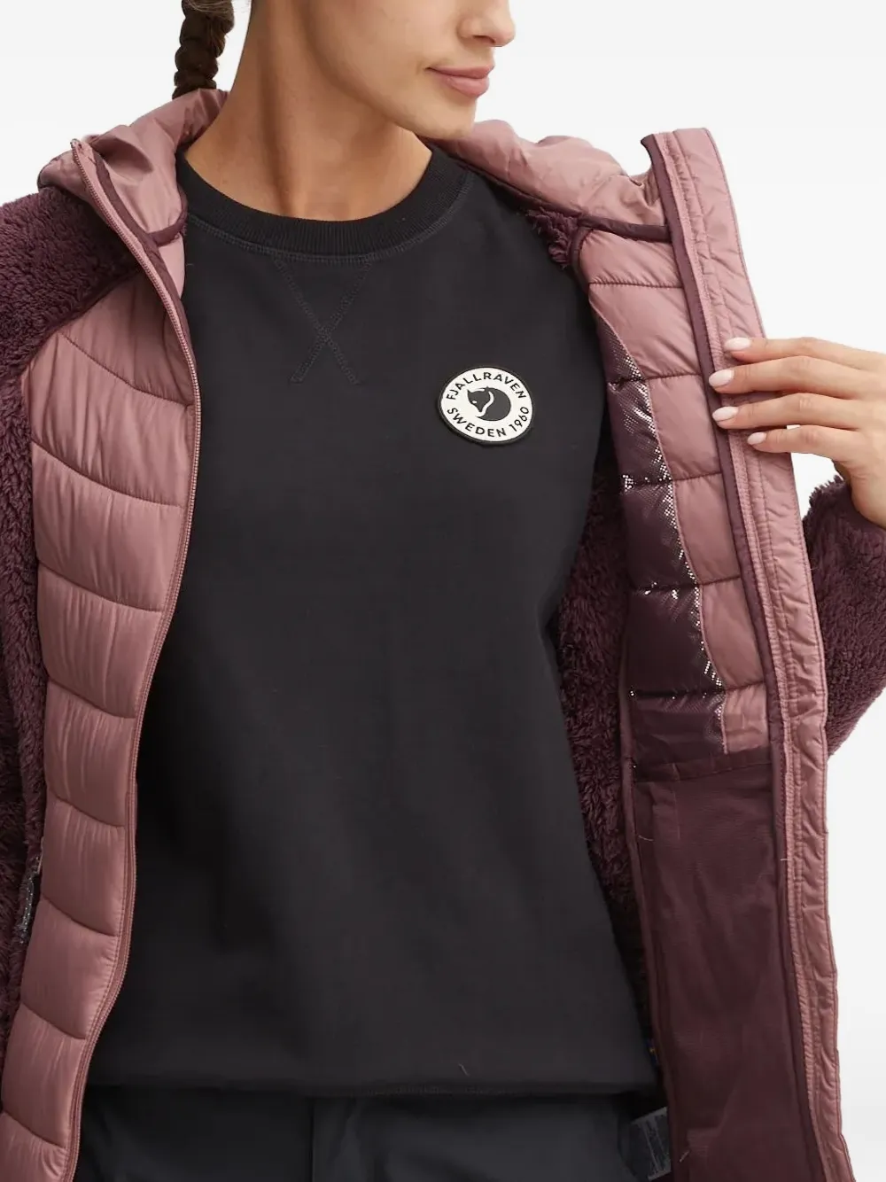 Columbia Fleece gewatteerd jack Roze