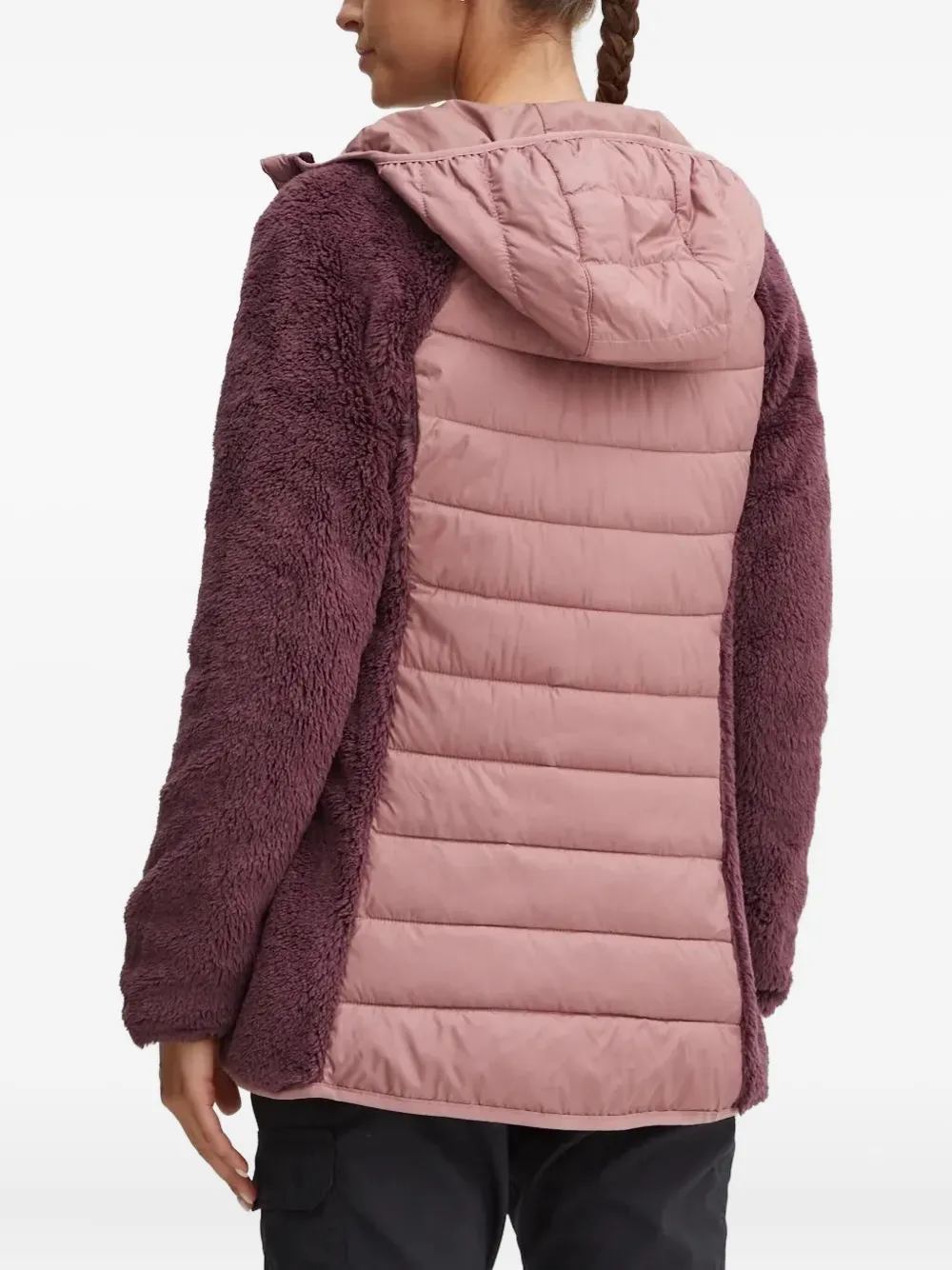 Columbia quilted fleece jacket - Roze