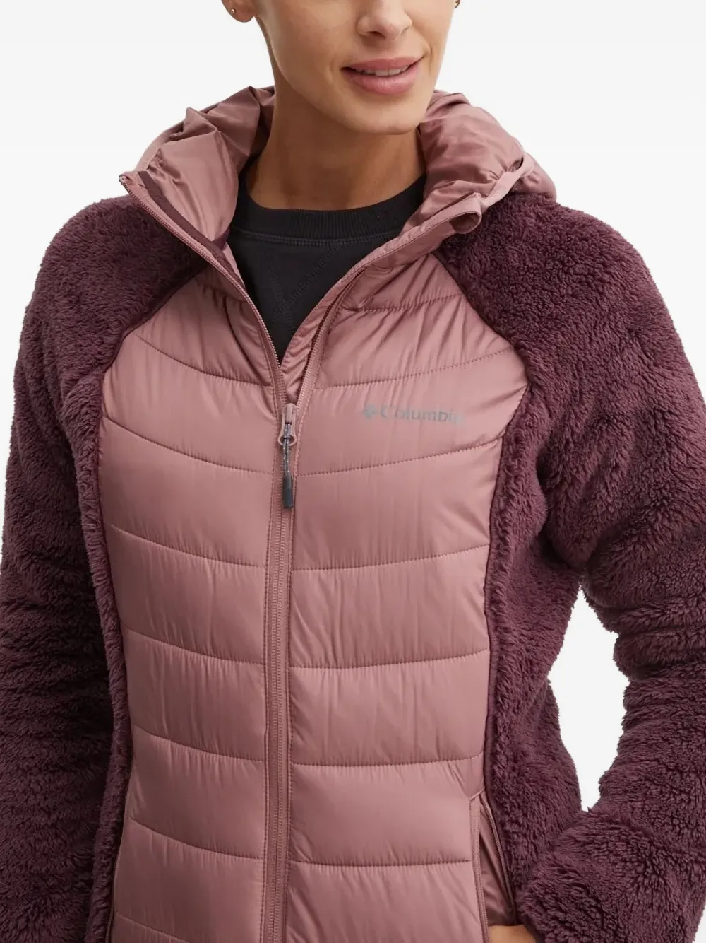 Columbia Fleece gewatteerd jack Roze