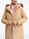 Columbia faux-fur hooded parka coat - Brown