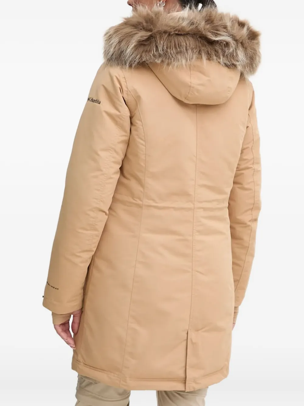 Columbia faux-fur hooded parka coat - Bruin