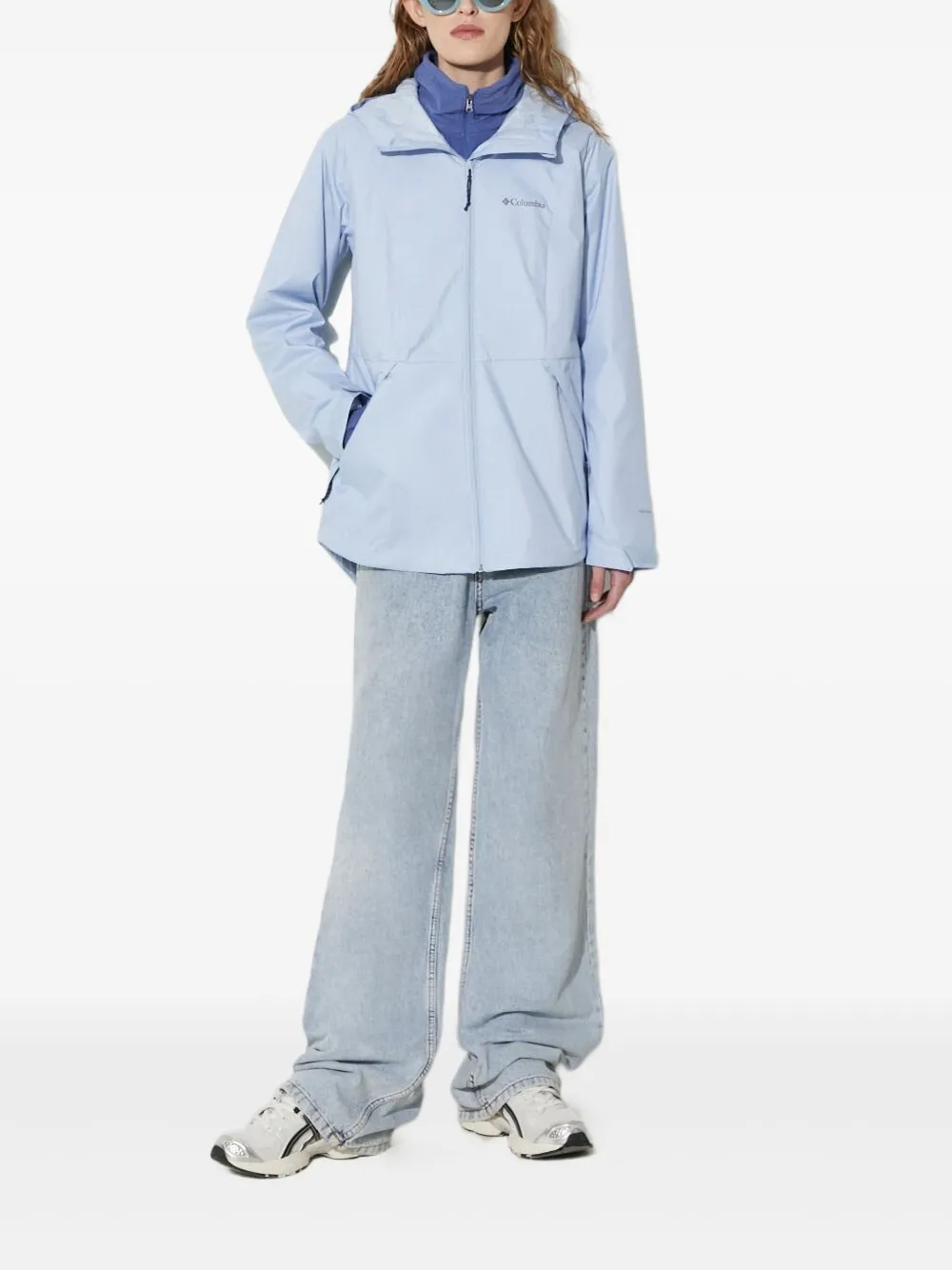 Columbia Inner Limits™ jack met capuchon en rits - Blauw