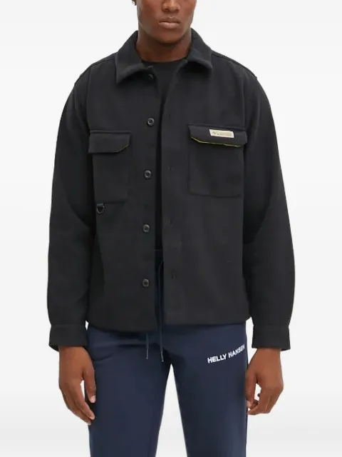 Columbia patch-pocket shirt jacket