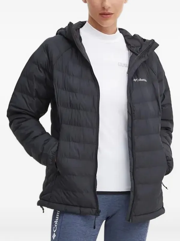 Columbia Hooded Quilted Puffer Jacket Black FARFETCH PH