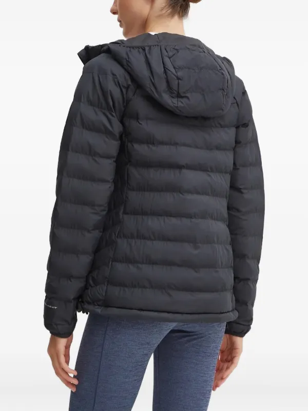 Columbia Hooded Quilted Puffer Jacket | Black | FARFETCH ZA