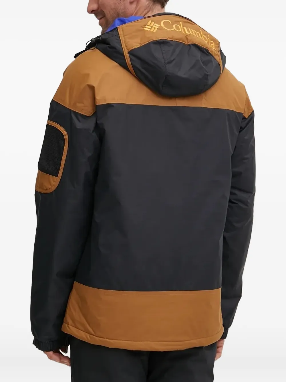 Columbia Challenger II jack met colourblocking en rits Zwart