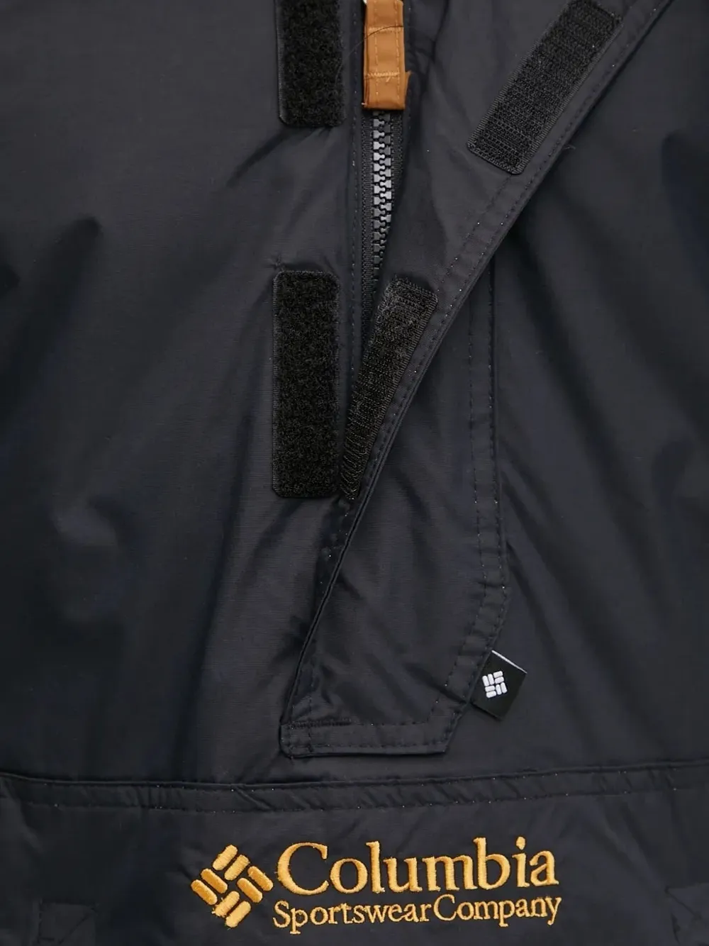 Columbia Challenger II jack met colourblocking en rits Zwart