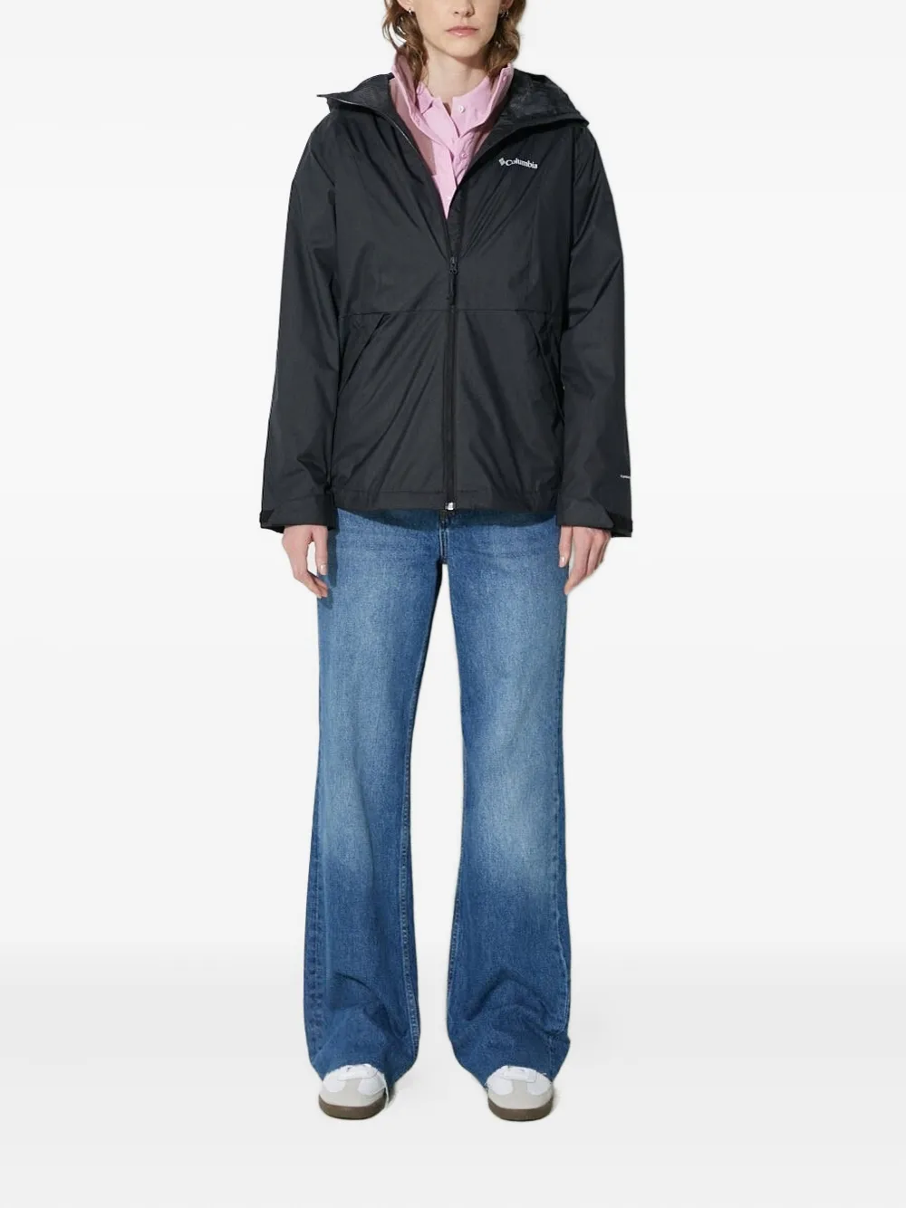 Columbia Tipton Peak™ IV jack met capuchon en rits - Zwart