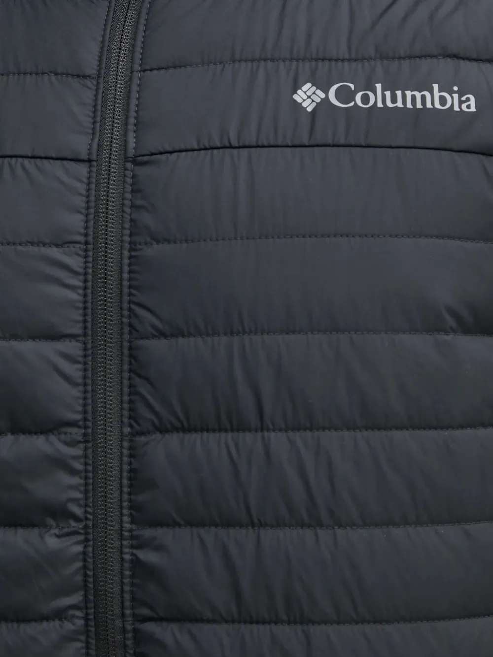 Columbia Gewatteerd jack met capuchon Zwart