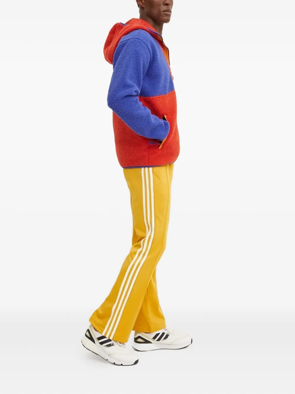 Columbia Hoodie met colourblocking Blauw