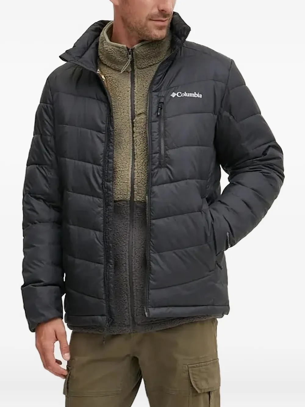 Columbia Labyrinth Loop™ II quilted chevron-pattern jacket Zwart