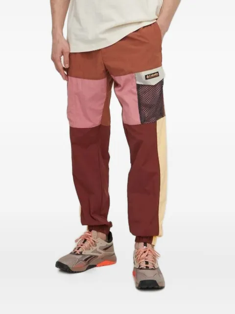 Columbia Peak patchwork panelled trousers