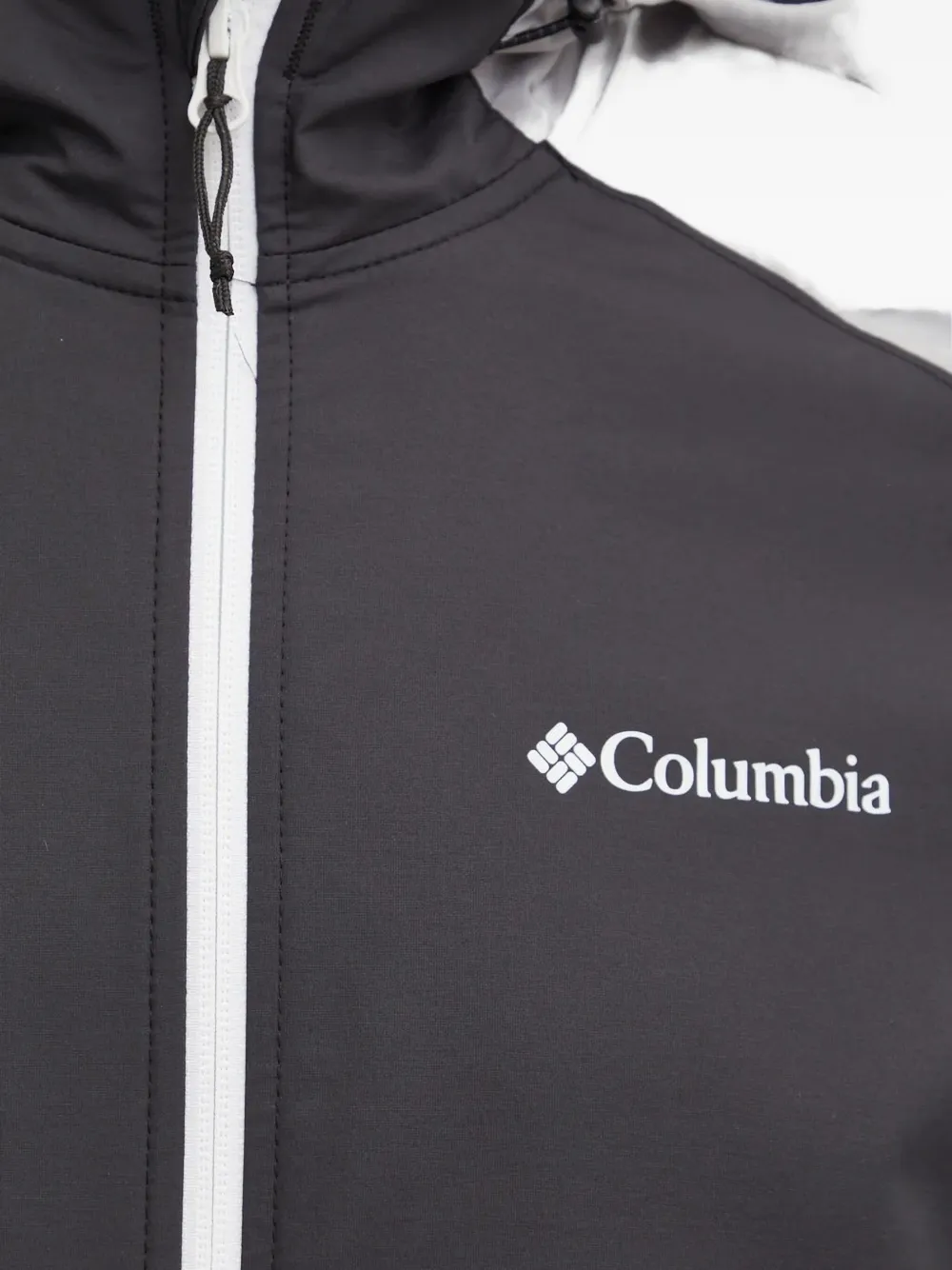 Columbia Jack met colourblocking en capuchon Grijs