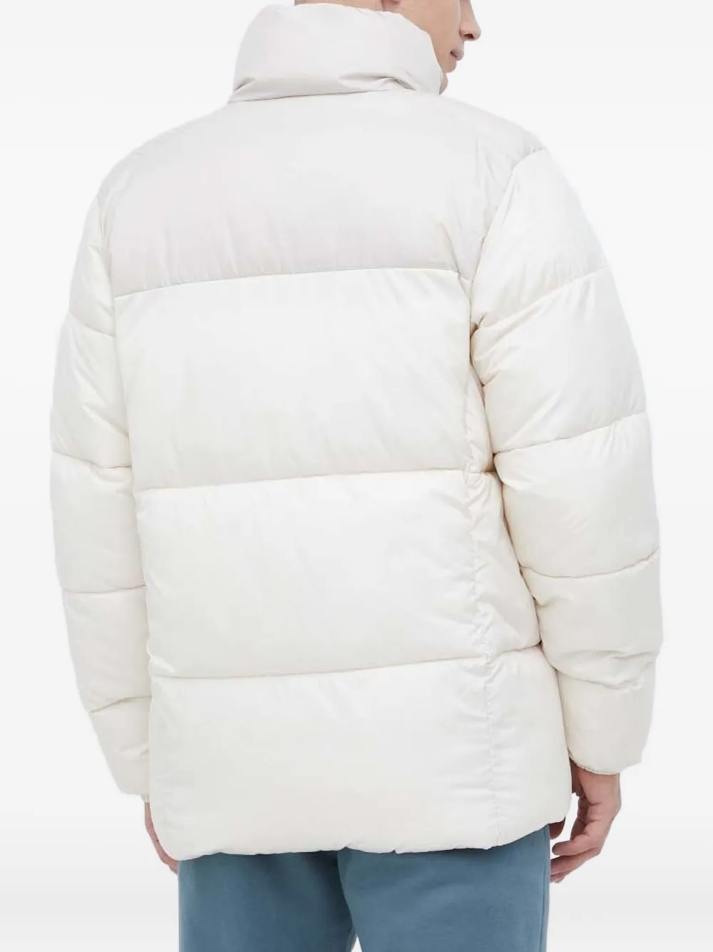 Columbia Gewatteerd jack met col Beige