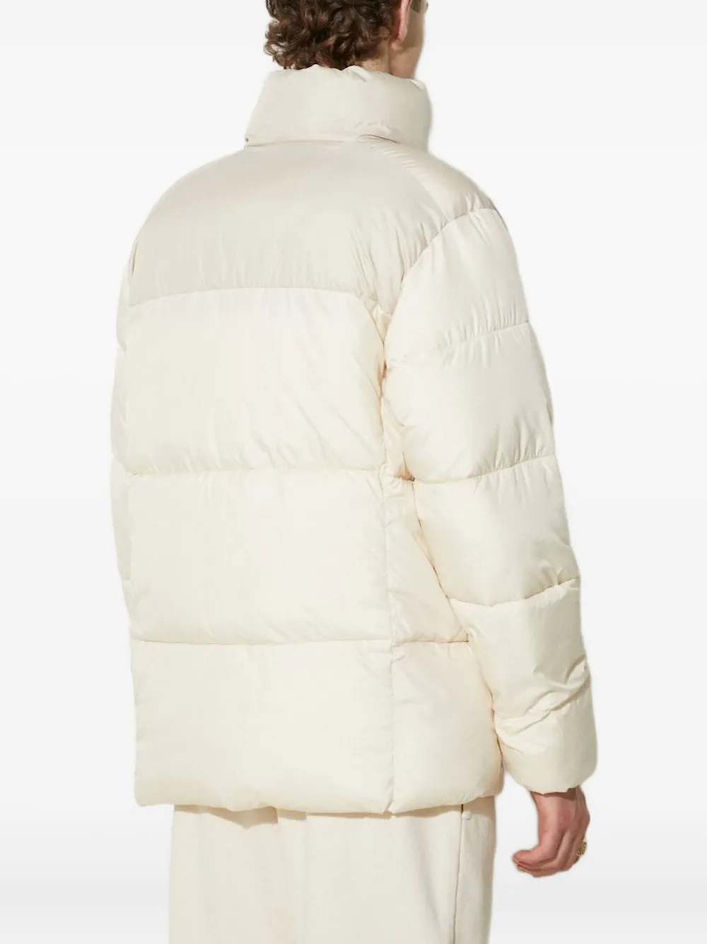 Columbia Gewatteerd jack met col Beige
