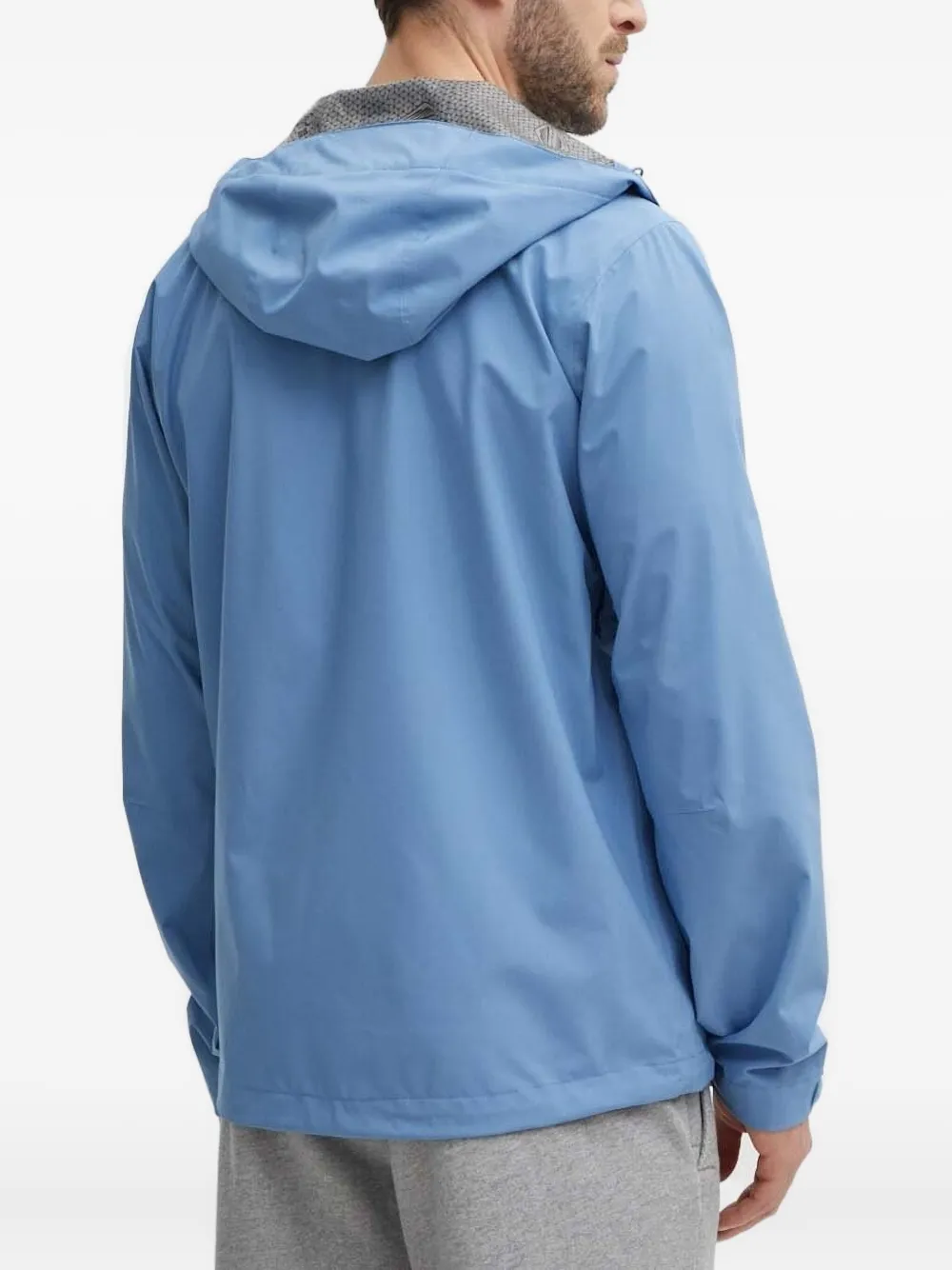 Columbia hooded zip-fastening lightweight jacket Blauw
