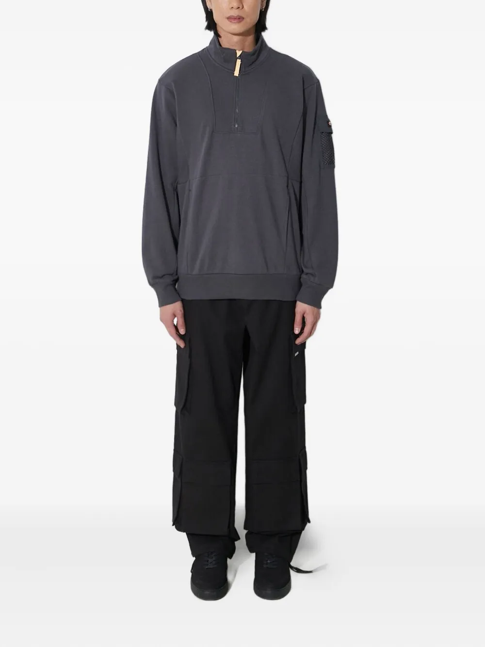 Columbia half-zip sweatshirt Grijs